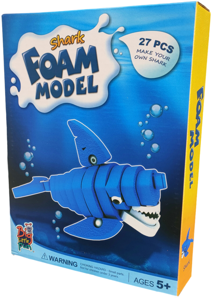 Shark Foam Model Puzzle | Big Little Fun - STEAM Kids Brisbane