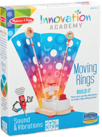 Moving Rings - Innovation Academy - Sound & Vibrations - STEAM Kids Brisbane