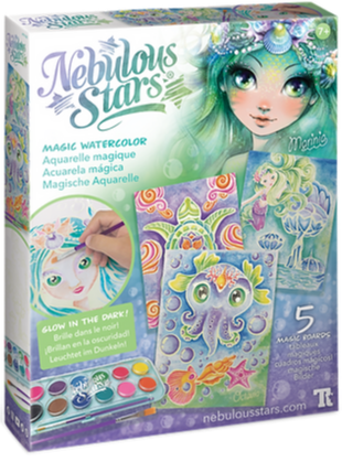 Nebulous Stars Magic Watercolour Boards - Marinia - STEAM Kids Brisbane