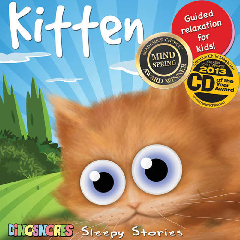 Dinosnores – Sleepy Stories CD Kitten - STEAM Kids Brisbane