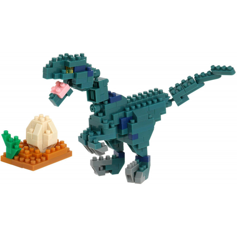 Nanoblock Velociraptor| 170 Pieces - STEAM Kids Brisbane