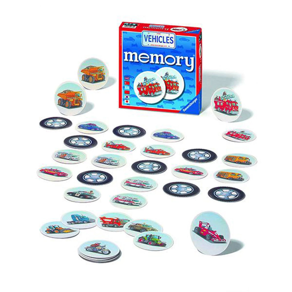 Vehicles Memory Game | Ravensburger - STEAM Kids Brisbane