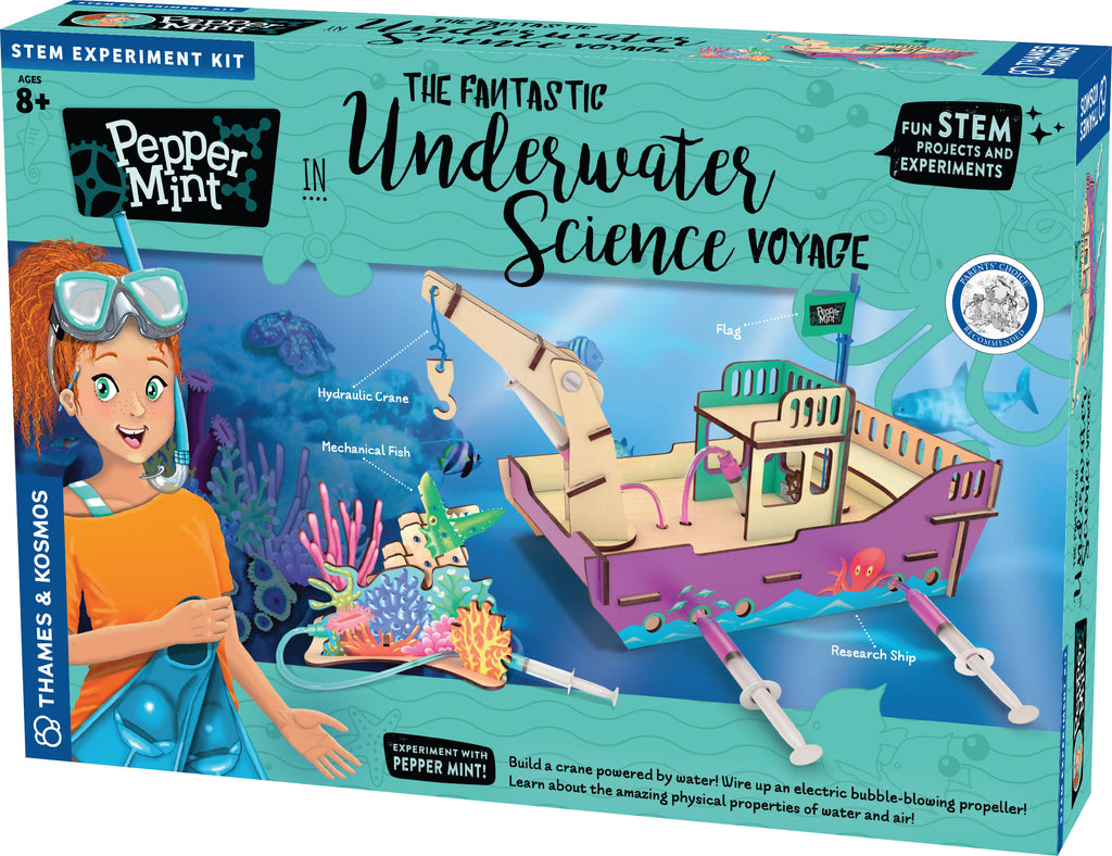 Pepper Mint in the Fantastic Underwater Science Voyage - STEAM Kids Brisbane