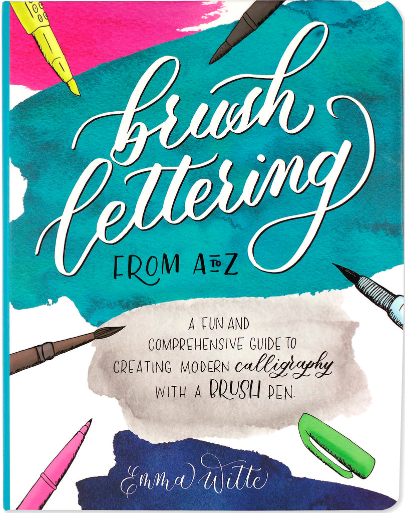 Brush Lettering from A to Z - STEAM Kids Brisbane