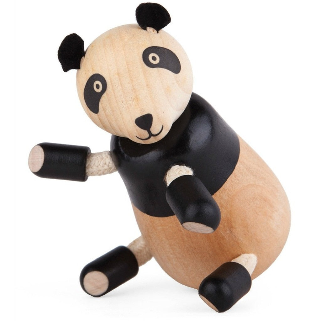 Anamalz Poseable Wood Figurine - Panda - STEAM Kids 
