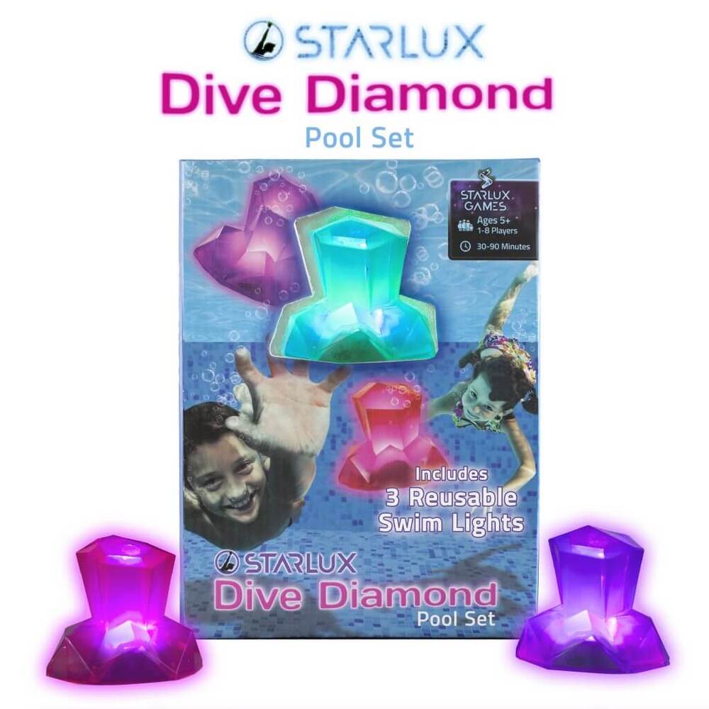 Dive Diamond Pool Set | Starlux Games - STEAM Kids Brisbane