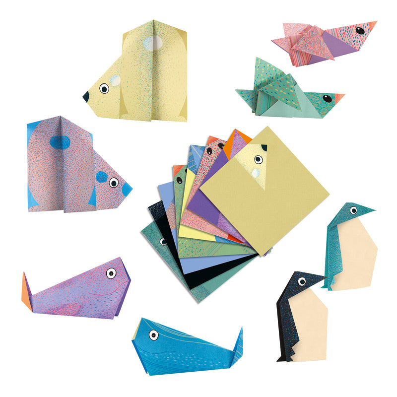Origami - Polar Animals | Djeco - STEAM Kids Brisbane