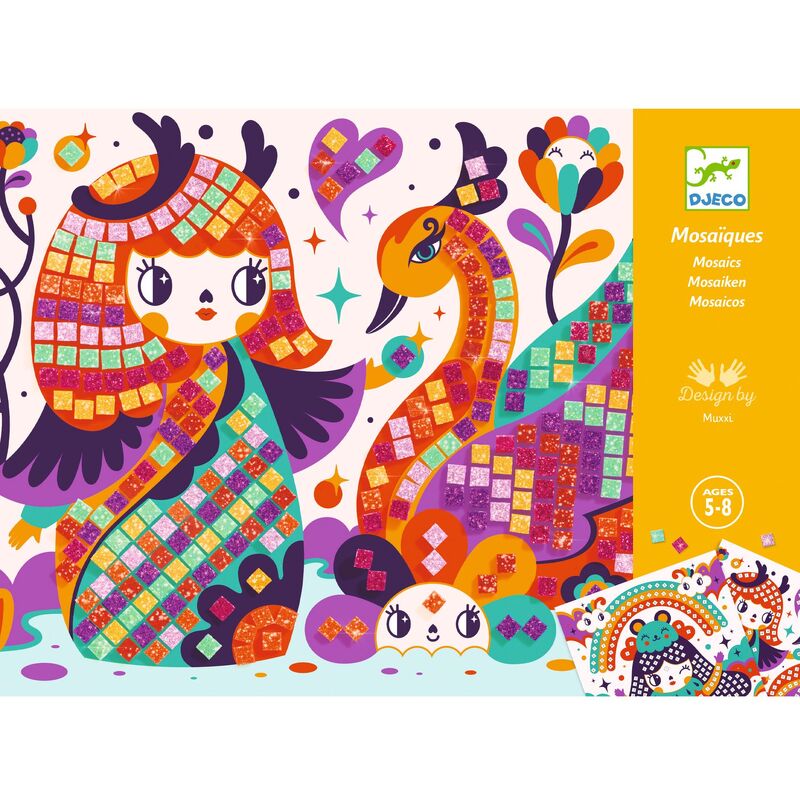 Kokeshi Mosaics | Djeco - STEAM Kids Brisbane