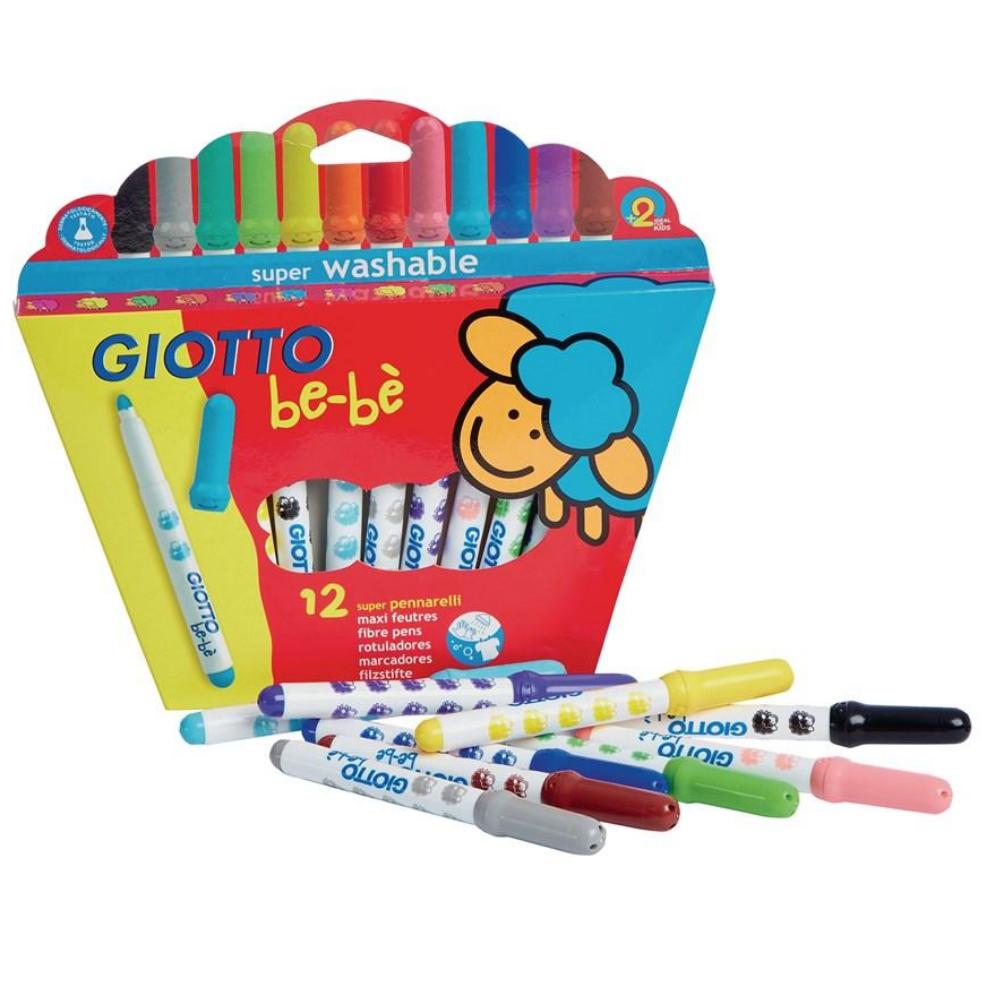 Fila Giotto | Be-Be Super Fibre Pens - Pack of 12 - STEAM Kids 