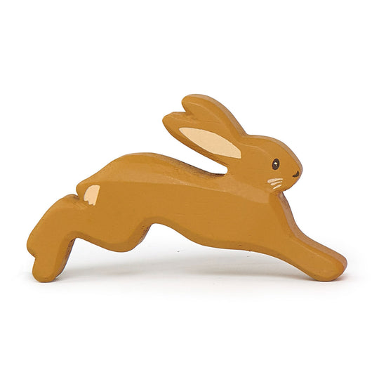 Hare Figurine | Wooden Toys by Wooden Wonderland | Tender Leaf Toys - STEAM Kids Brisbane