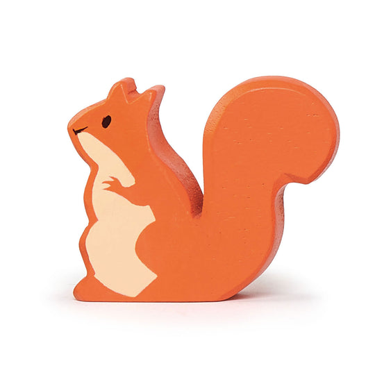 Red Squirrel Figurine | Wooden Toys by Wooden Wonderland | Tender Leaf Toys - STEAM Kids Brisbane
