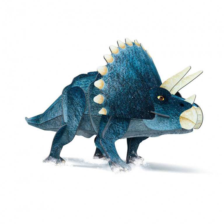 Sassi The Age of Dinosaurs Book and Triceratops 3D Model - STEAM Kids Brisbane