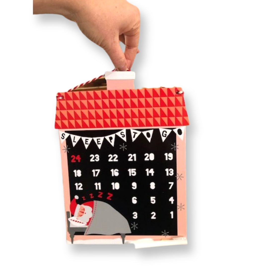 Advent Calendar for Christmas Countdown | Chalkboard with Pen | STEAM Kids
