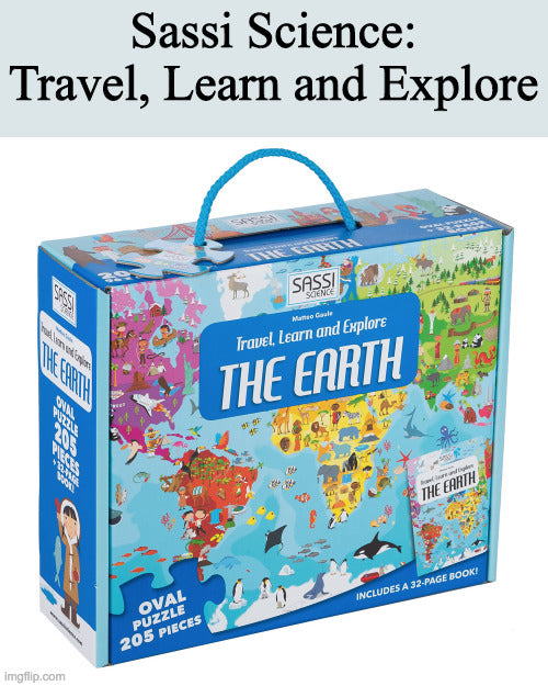 Sassi Puzzles: Travel, Learn and Explore sets