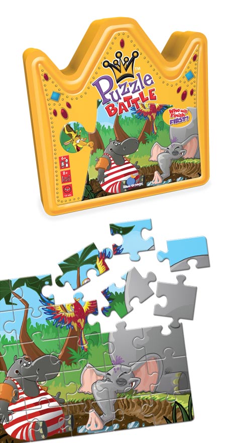 Jungle Puzzle Battle | Blue Orange - STEAM Kids Brisbane