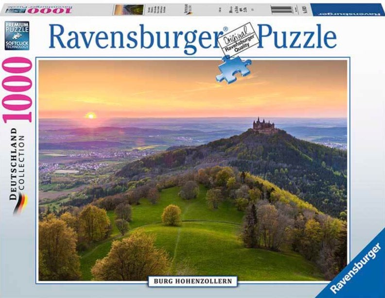Ravensburger Puzzle | Deutschland Collection - Hohenzollern Castle - 1000 Piece Puzzle - STEAM Kids Brisbane