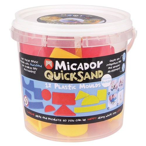 QuickSand Moulds - Build 'Em Blocks | Micador - STEAM Kids Brisbane