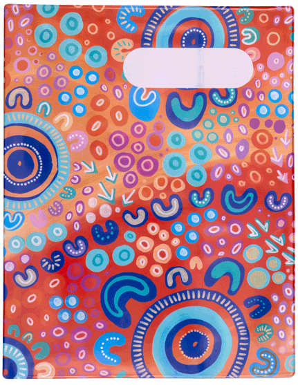 Spencil A4 Bookcover - Ngootypoorteen | Book Cover A4 Exercise Book Size - STEAM Kids Brisbane