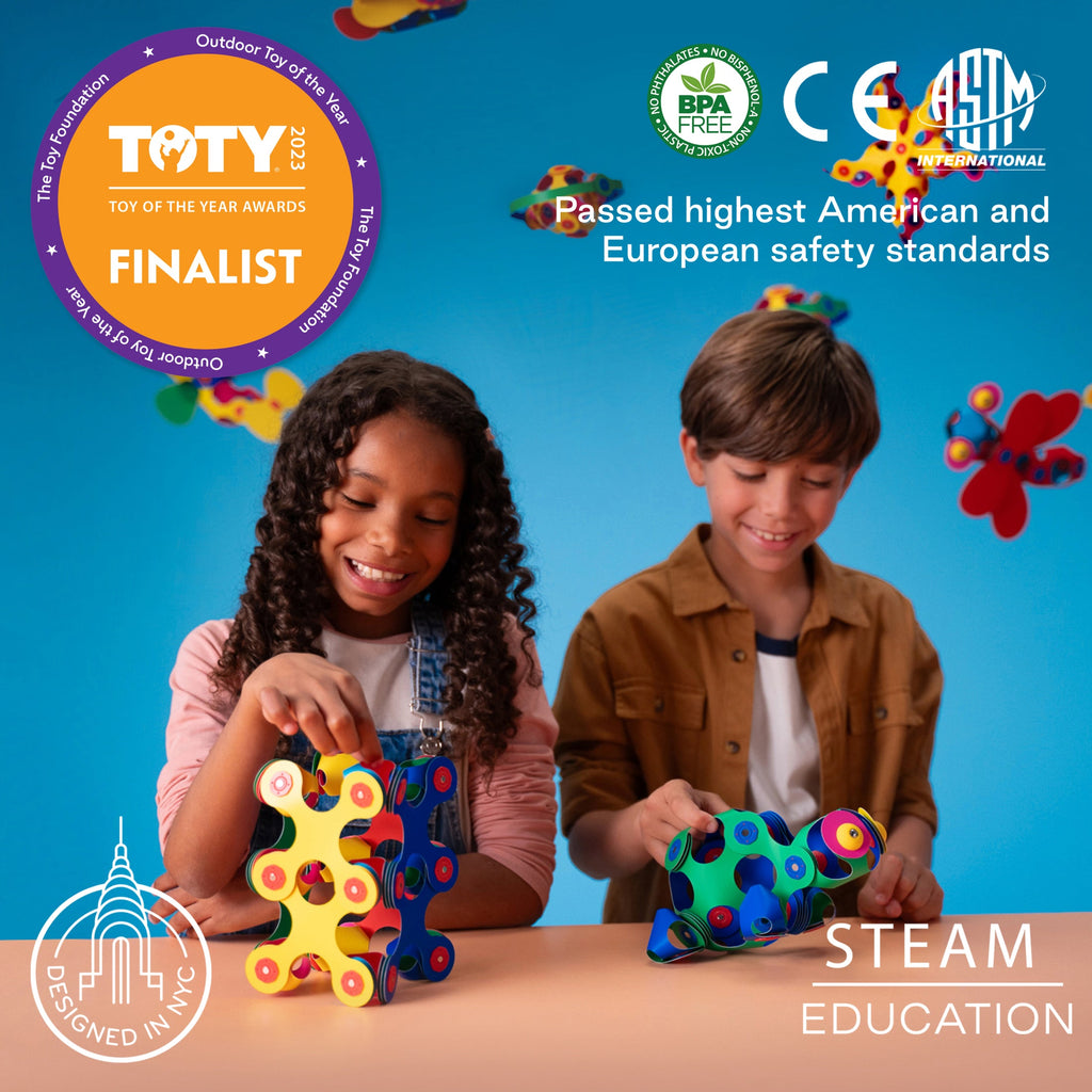 Clixo Jewelry Pack - 28 Piece Magnetic Wearable STEM Toy - STEAM Kids Brisbane