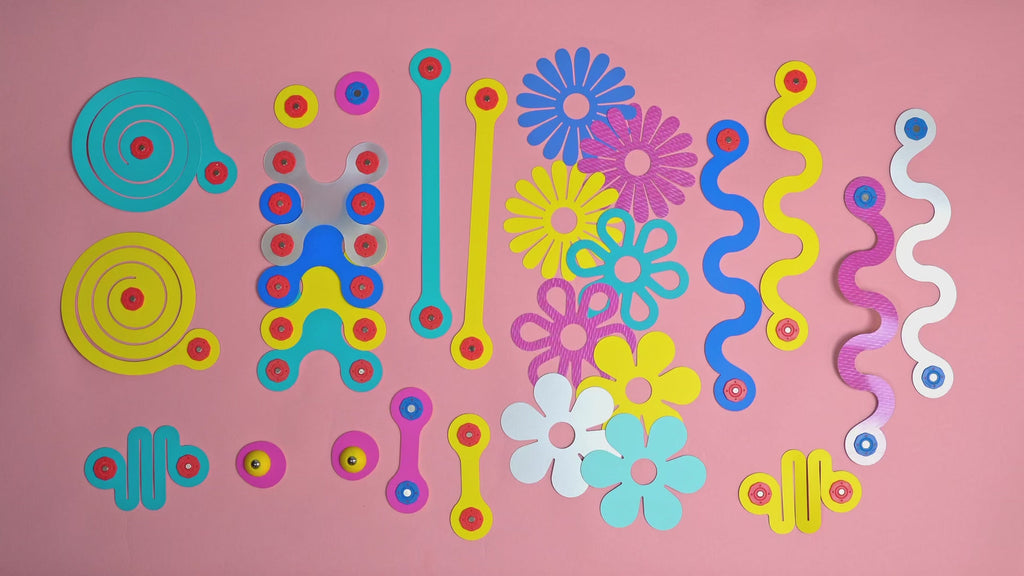 Clixo Jewelry Pack - 28 Piece Magnetic Wearable STEM Toy - STEAM Kids Brisbane