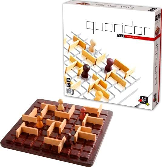 Quoridor Mini Strategy Game by Gigamic - STEAM Kids Brisbane