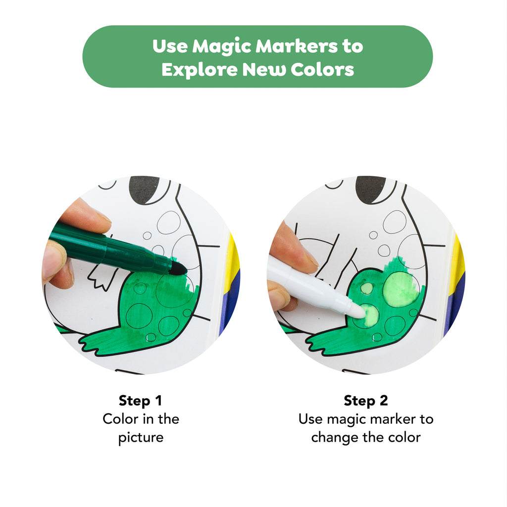 Tiger Tribe Colour Change Colouring Set – Garden Friends - STEAM Kids Brisbane