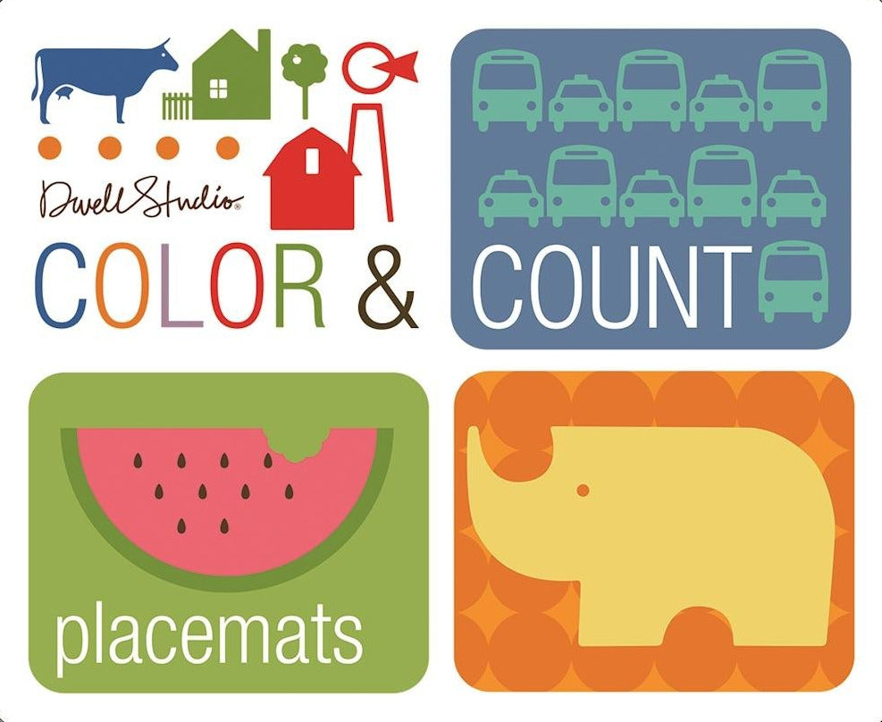 Let's Eat, Colour & Count Placemats | DwellStudios - STEAM Kids Brisbane