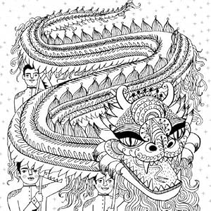 Just Add Colour: Carnival Colouring Book - STEAM Kids Brisbane