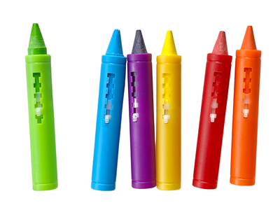 EC First Creations Bath Crayons Set of 6 - STEAM Kids Brisbane