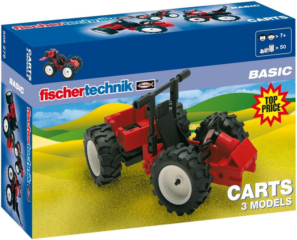 Fischertechnik Basic Carts Set 3 Models - STEAM Kids Brisbane