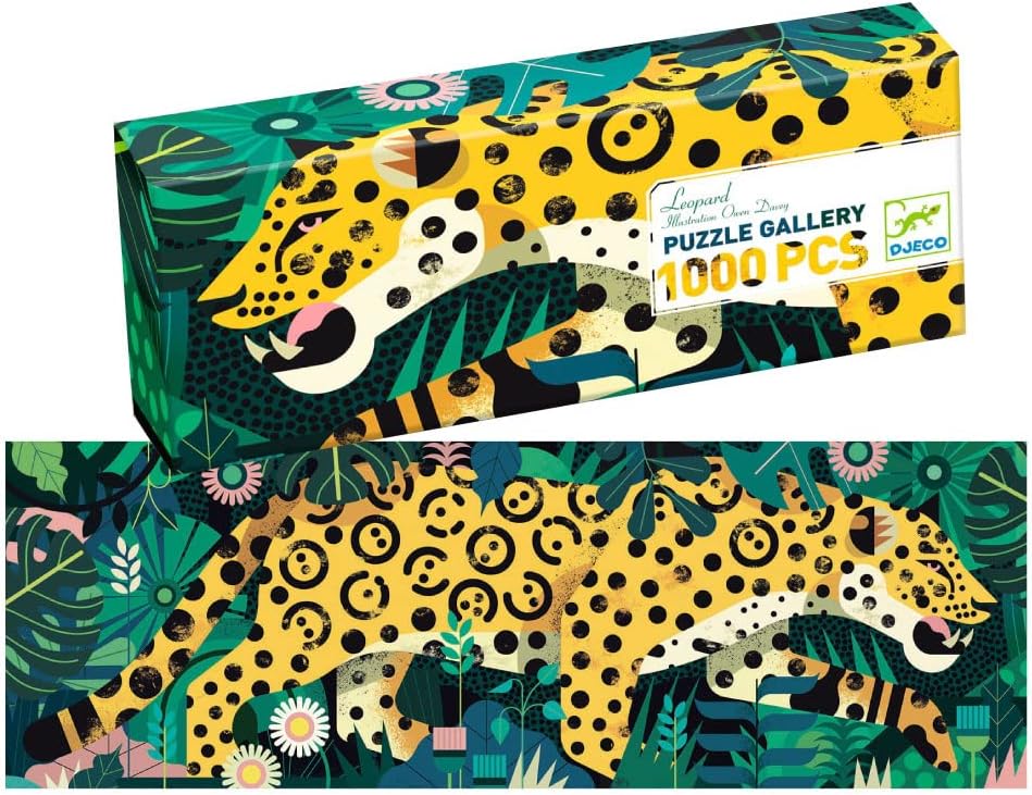 Djeco Leopard 1000 Piece Puzzle Gallery - STEAM Kids Brisbane