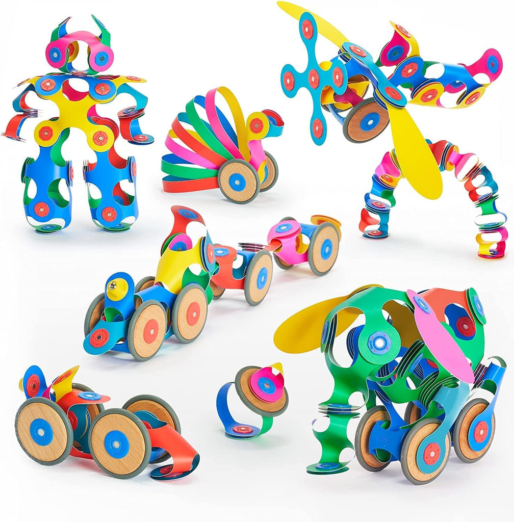 Clixo Wheel Creator Pack | 72 Piece Pack - STEAM Kids Brisbane