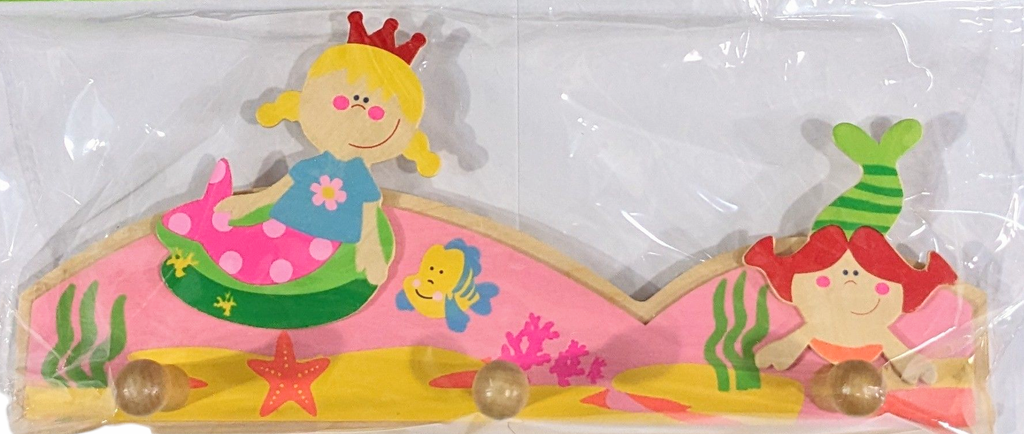 Mermaid Peg Rack - STEAM Kids Brisbane
