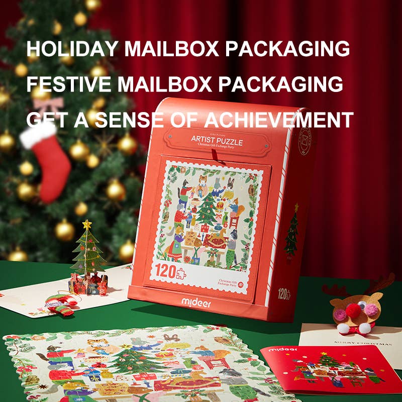 Mideer Artist Puzzle - Christmas Gift Exchange Party - STEAM Kids Brisbane