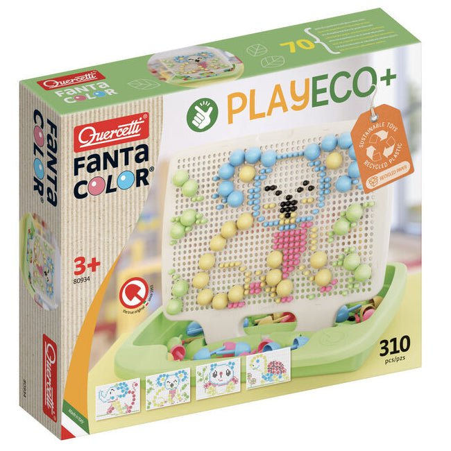 Quercetti FantaColor Play Eco+ | 310 Pegs - STEAM Kids Brisbane