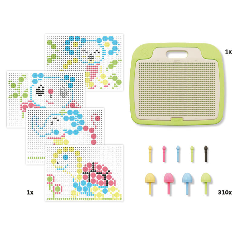 Quercetti FantaColor Play Eco+ | 310 Pegs - STEAM Kids Brisbane