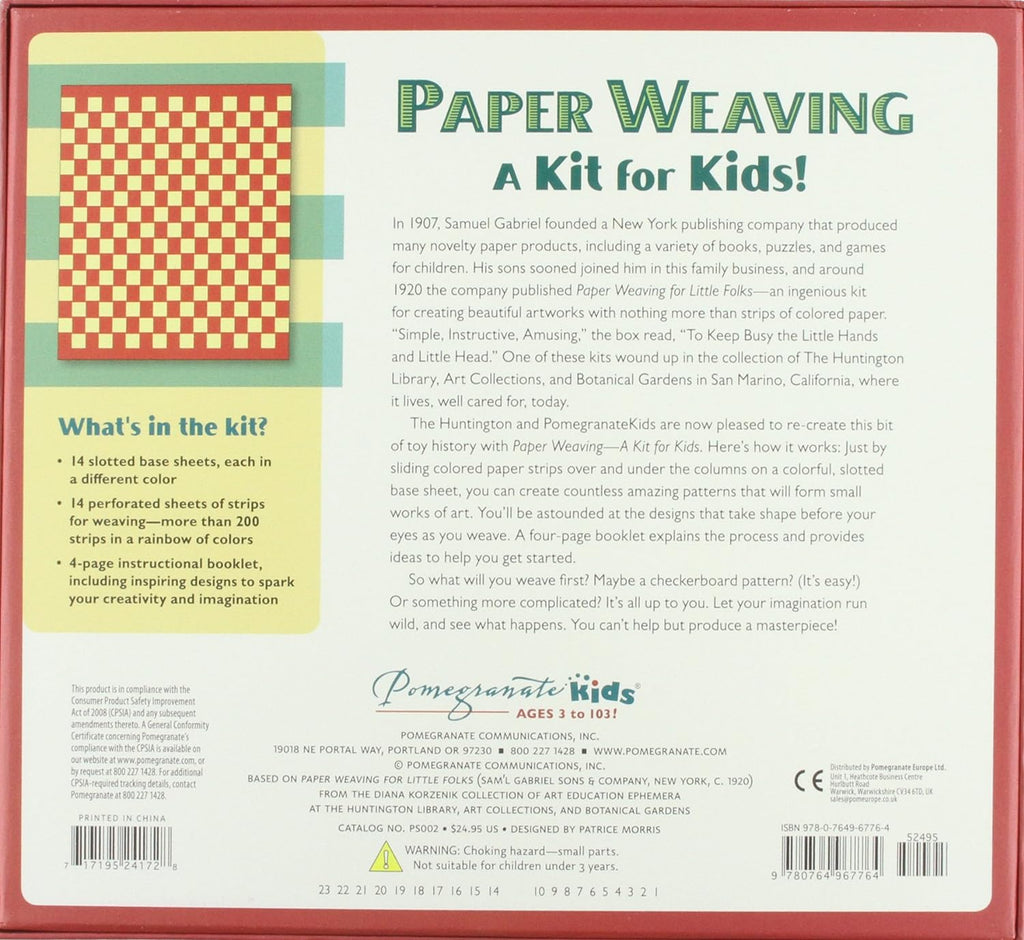Paper Weaving Kit For Kids! | Pomegranate - STEAM Kids Brisbane