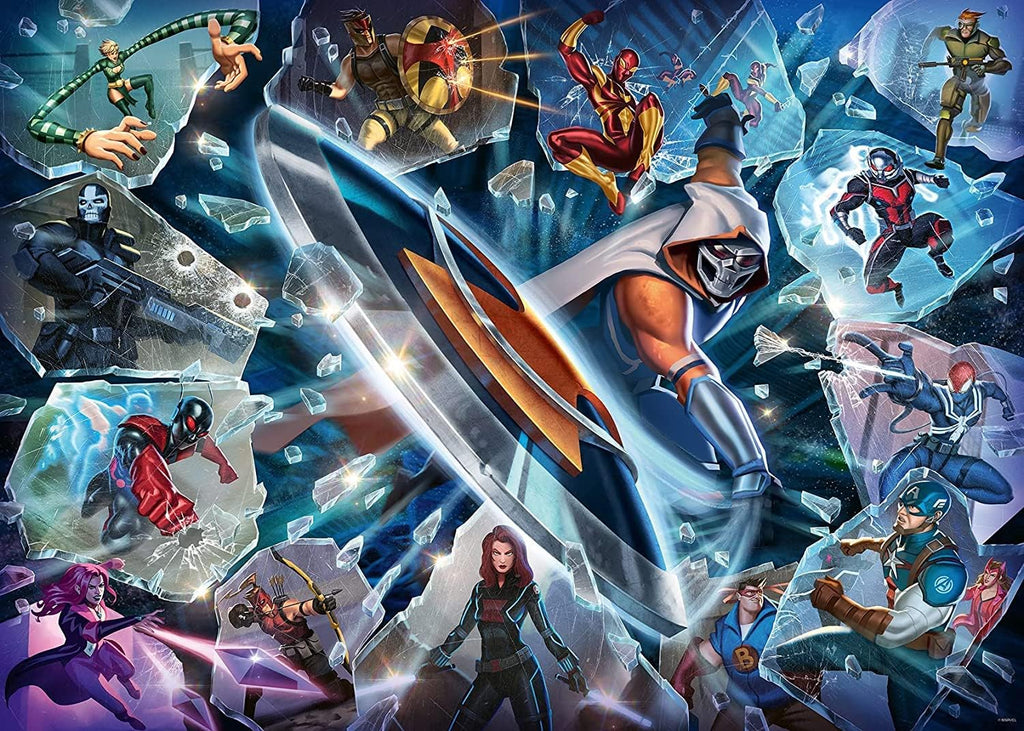 Ravensburger 1000 Piece Puzzle | Marvel Villainous Taskmaster - STEAM Kids Brisbane