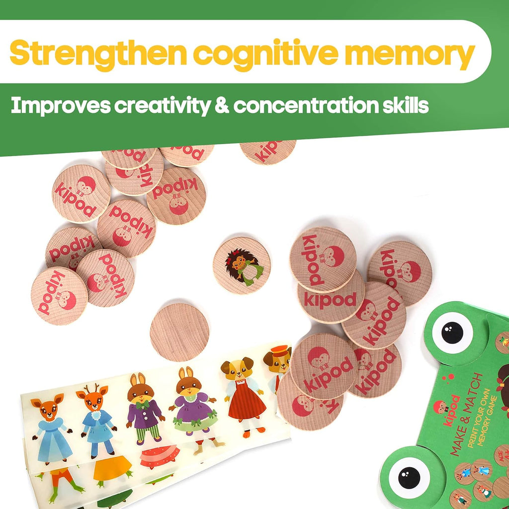 Make & Match, Create Your Own Memory Game | Kipod - STEAM Kids Brisbane