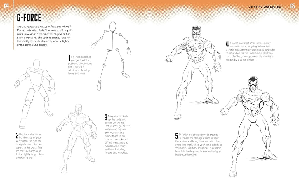 I Can Draw Comics Book | Easy Step-by-Step Comic Drawing Book for Kids - STEAM Kids Brisbane