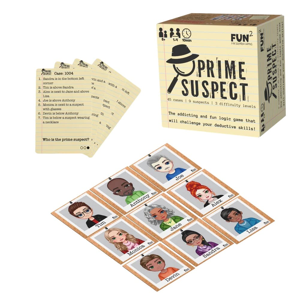 Prime Suspect Card Game - STEAM Kids Brisbane