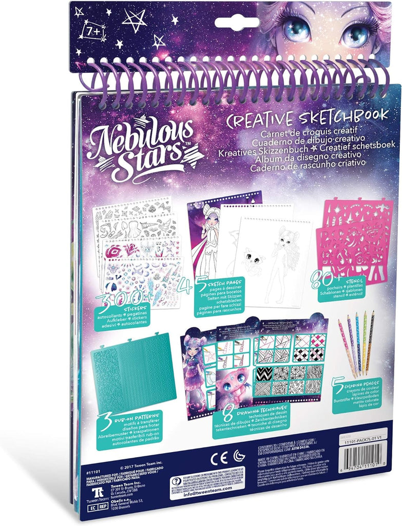 Nebulous Stars - Creative Sketchbook | Nebulia - STEAM Kids Brisbane