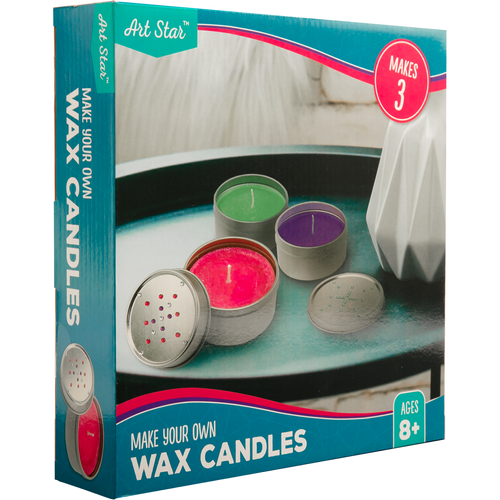 Make Your Own Wax Candles| Create 3 Candle Tins - STEAM Kids Brisbane