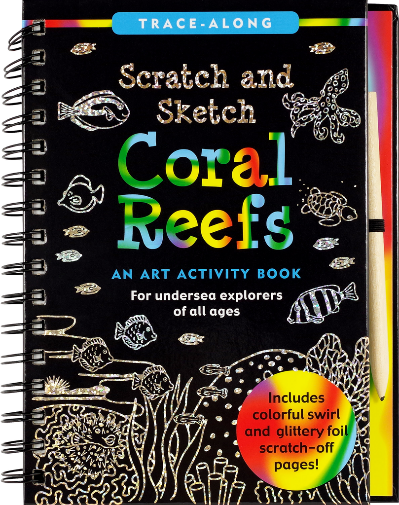 Scratch and Sketch | Coral Reefs Art Activity Book - STEAM Kids Brisbane