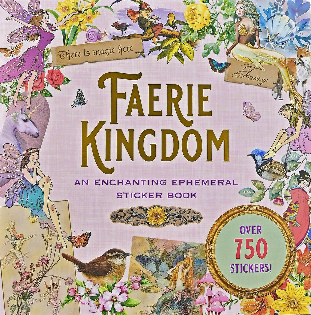 Faerie Sticker Book (Over 750 stickers!) | Peter Pauper Press - STEAM Kids Brisbane