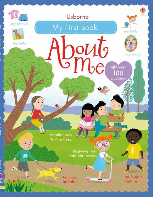 My First Book: About Me | Usborne - STEAM Kids Brisbane