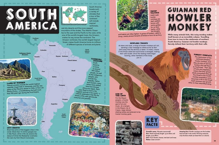 Lonely Planet Kids - The Animal Book - STEAM Kids Brisbane