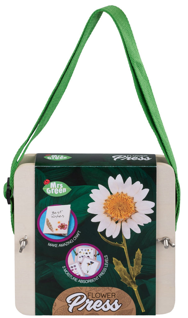 Large Wooden Flower Press | Mrs Green - STEAM Kids Brisbane