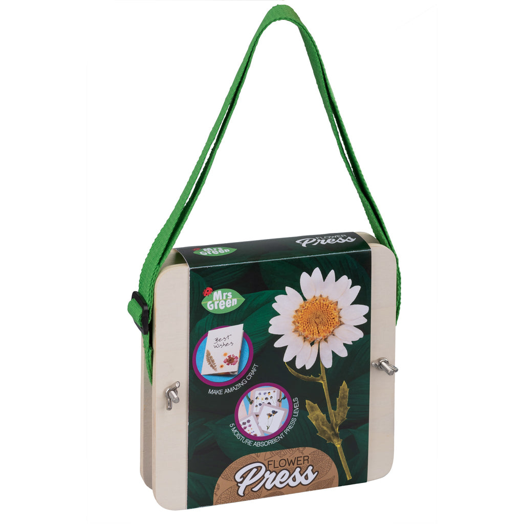 Large Wooden Flower Press | Mrs Green - STEAM Kids Brisbane