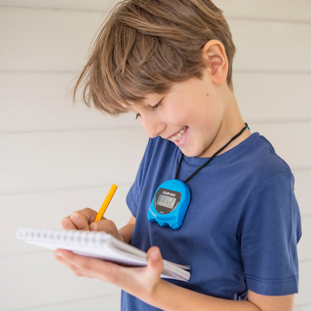 Tiger Tribe Beat the Clock – Stopwatch Activity Set for Kids - STEAM Kids Brisbane